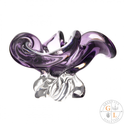Конфетница Egermann ASHTRAY kr.+ fialova 22  см
