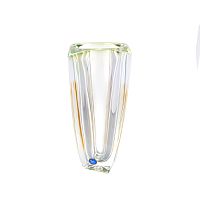 Ваза Bohemia Gold Arezzo зеленая 28см
