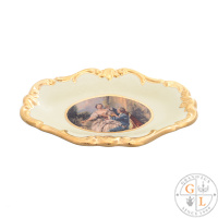 Блюдо овальное Bruno Costenaro Boucher Ceramiche 25*16*4.5см