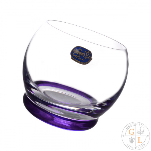Стакан для воды фиолетовый Crystalex Bohemia Crazy 390 мл (1 шт) Стакан для воды фиолетовый Crystalex Bohemia Crazy 390 мл (1 шт)