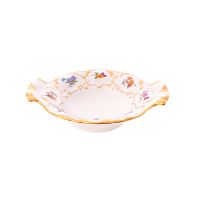 Конфетница Queen's Crown Мейсенский букет 18см