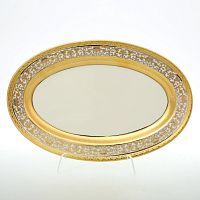 Блюдо овальное Falkenporzellan Royal Gold Cream 24 см 