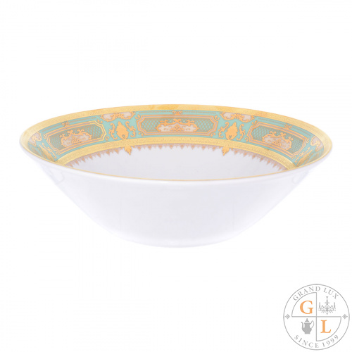 Салатник Falkenporzellan Donna Seladon Gold 24см Салатник Falkenporzellan Donna Seladon Gold 24см
