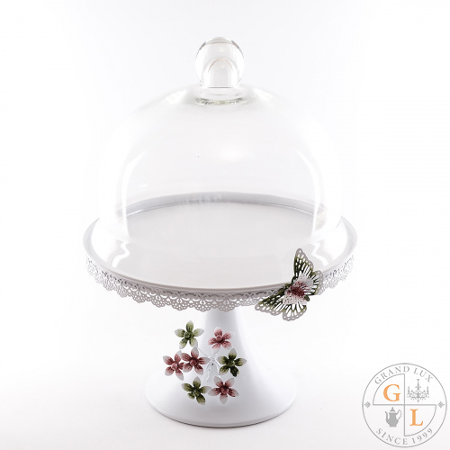 Блюдо на ножке с крышкой Royal Classics Прованс Блюдо на ножке с крышкой Royal Classics Прованс