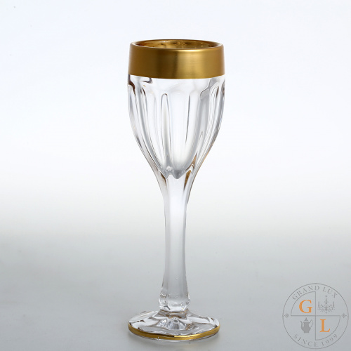Набор фужеров для водки Bohemia Gold Сафари Gold 60мл Набор фужеров для водки Bohemia Gold Сафари Gold 60мл