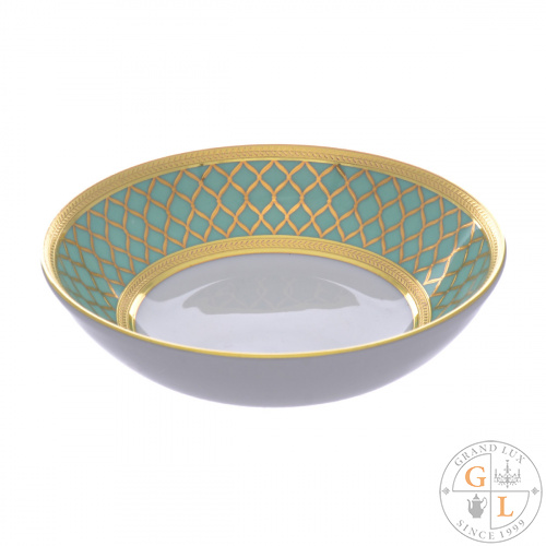 Набор розеток Falkenporzellan VALENCIA SELADON Gold 11 см(6 шт)