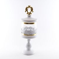 Ёмкость на ножке с крышкой Royal Classics Прованс