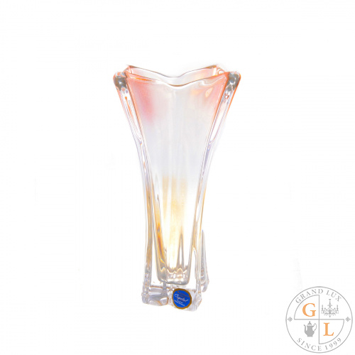 Ваза Bohemia Gold Florale 20 см Ваза Bohemia Gold Florale 20 см