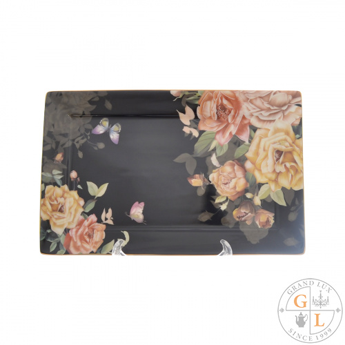 Блюдо сервировочное Royal Classics Ночной сад 25*16*1,5 см Блюдо сервировочное Royal Classics Ночной сад 25*16*1,5 см