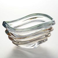 Конфетница 16 см зеленая Wave R-G