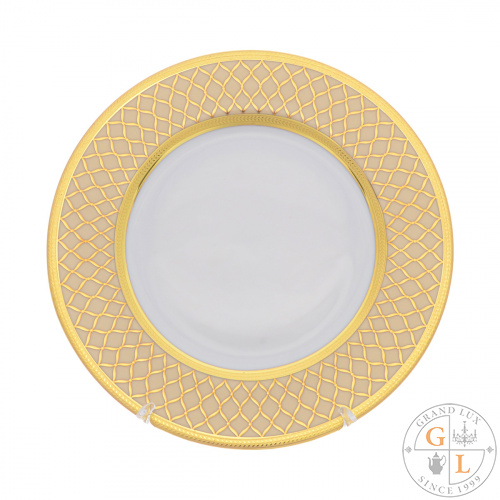 Набор тарелок Falkenporzellan Valencia Creme Gold 21см(6 шт)