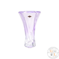 Ваза фиолет. Aurum Crystal OKLAHOMA