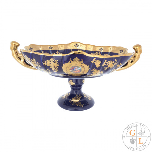 Фруктовница на ножке Royal Classics Влюблённая пара 30 см