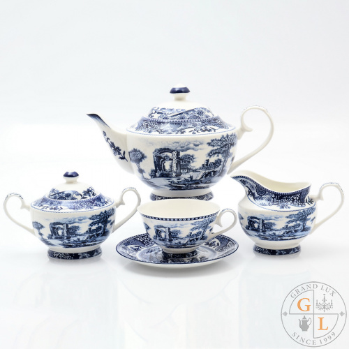 Сервиз чайный Гжель Royal Classics 6 персон 15 предметов