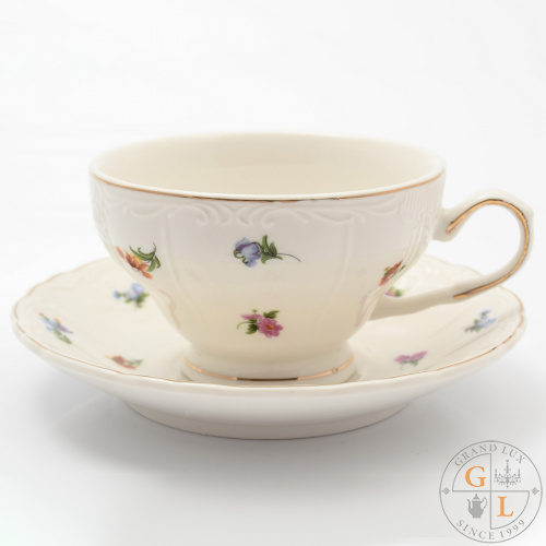 Набор чайных пар Мария Royal Classics 220мл (6 шт)