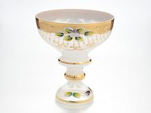 Конфетница белая Bohemia Star Crystal 13 см 