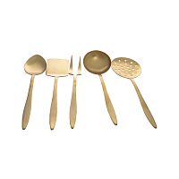 Набор кухонных приборов Artful Kosk Gold Ful Mat 5 пр.