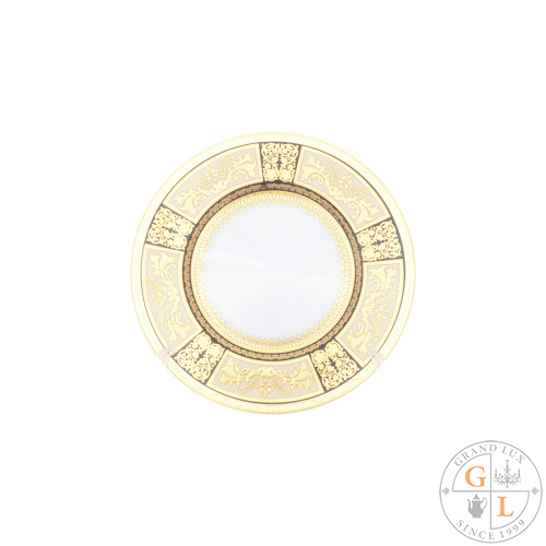 Набор тарелок 23 см Diadem Black Creme Gold (6 шт)