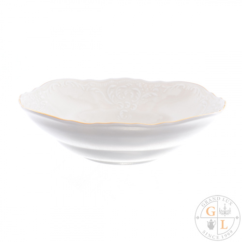 Салатник Bernadotte Белый узор BE-IVORY 16 см (1 шт) Салатник Bernadotte Белый узор BE-IVORY 16 см (1 шт)