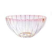 Фруктовница Bohemia Gold Oval Красная 30см