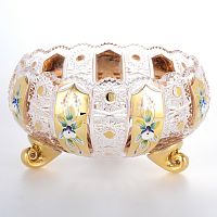 Тройножка золото Bohemia Max Crystal 23см