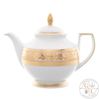 Чайник Falkenporzellan Alena 3D Creme Gold Constanza 1,2л