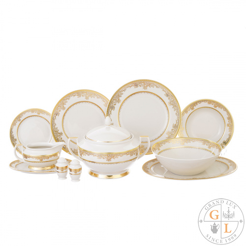 Столовый сервиз Falkenporzellan Cream Gold 6 персон 26 предметов Столовый сервиз Falkenporzellan Cream Gold 6 персон 26 предметов