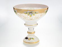 Конфетница белая Bohemia Star Crystal 20 см 
