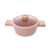 Кастрюля со стеклянной крышкой Neoflam Blossom 20 см (индукция)