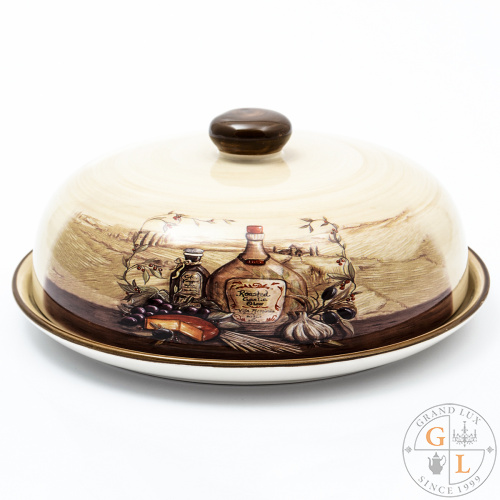 Блюдо для блинов с крышкой Royal Classics 23*23*9,7 см