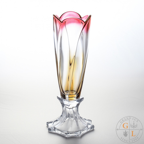 Ваза для цветов Bohemia Gold Globus 25.5см